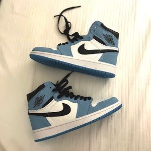 Custom Jordan Mids (University Blue Colour-way)